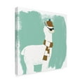 thumbnail image 2 of Trademark Fine Art 'Bundle Up Llama IV' Canvas Art by June Erica Vess, 2 of 4