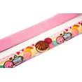thumbnail image 4 of Coffee  Conchas Light Pink Adjustable Roller Skate Leash, 4 of 8