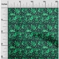 thumbnail image 2 of oneOone Silk Tabby Dark Green Fabric Texture Quilting Supplies Print Sewing Fabric By The Yard 42 Inch Wide, 2 of 5