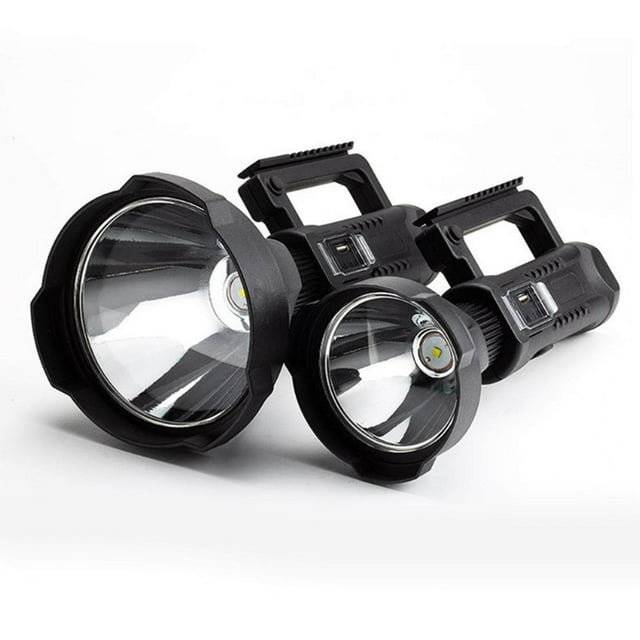 Projecteur Rechargeable Étanche Lampe de Poche Torche Extérieure Lampe de Poche Tactique Torche W590 Sans base