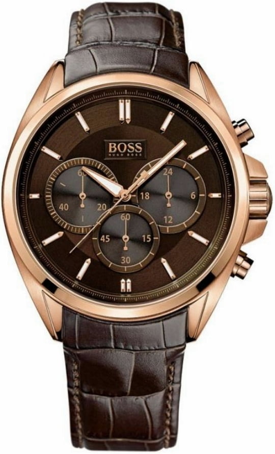 hugo boss driver chronograph watch