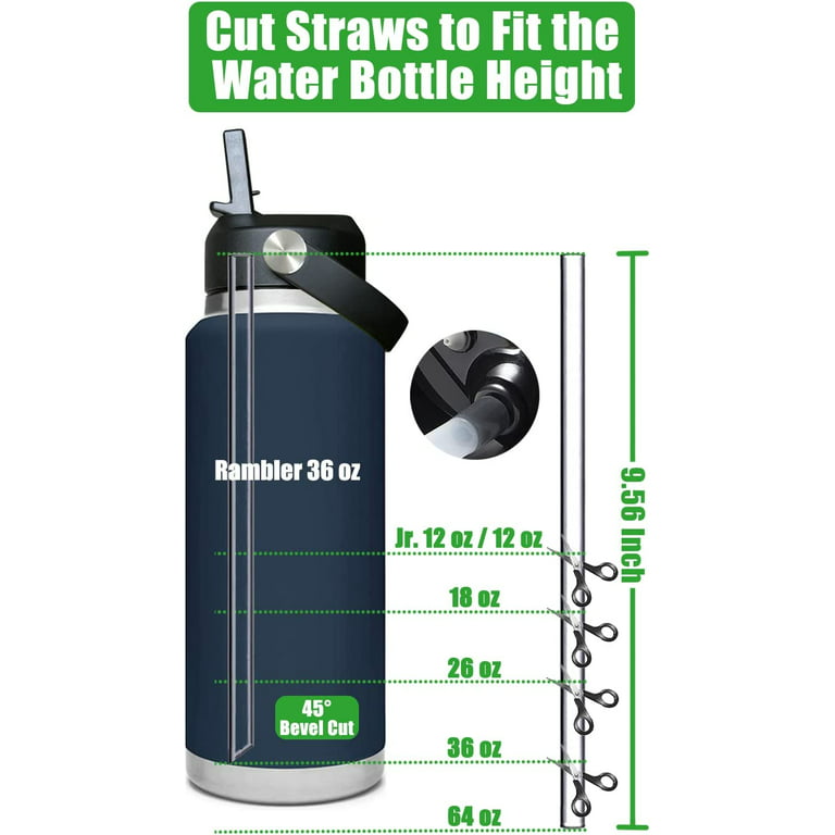 FLORAPELL Straw Lid for Yeti Rambler 18 26 36 64 oz, Lid with