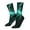 2 Black-2, variant on Green Lightning Flash Crew Socks for Men & Women, Breathable Casual Athletic Ankle Socks
