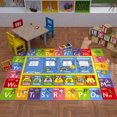 thumbnail image 3 of KC Cubs Playtime Collection ABC Alphabet, Seasons, Months and Days of The Week Educational Learning & Game Area Rug Carpet for Kids and Children Bedrooms and Playroom, 3 of 9