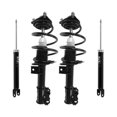 thumbnail image 1 of Transit Auto Front Rear Complete Suspension Shocks Strut and Coil Spring Mount Assemblies Kit for Car Kia Optima Hyundai Sonata - Left Right Side (Driver Passenger) K78M-100256, 1 of 2