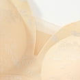 thumbnail image 6 of WCJM Womens Underwear Women's Underwire Underwear Lace Breathable Comfortable Up Anti Sag Bra Beige XL, 6 of 9