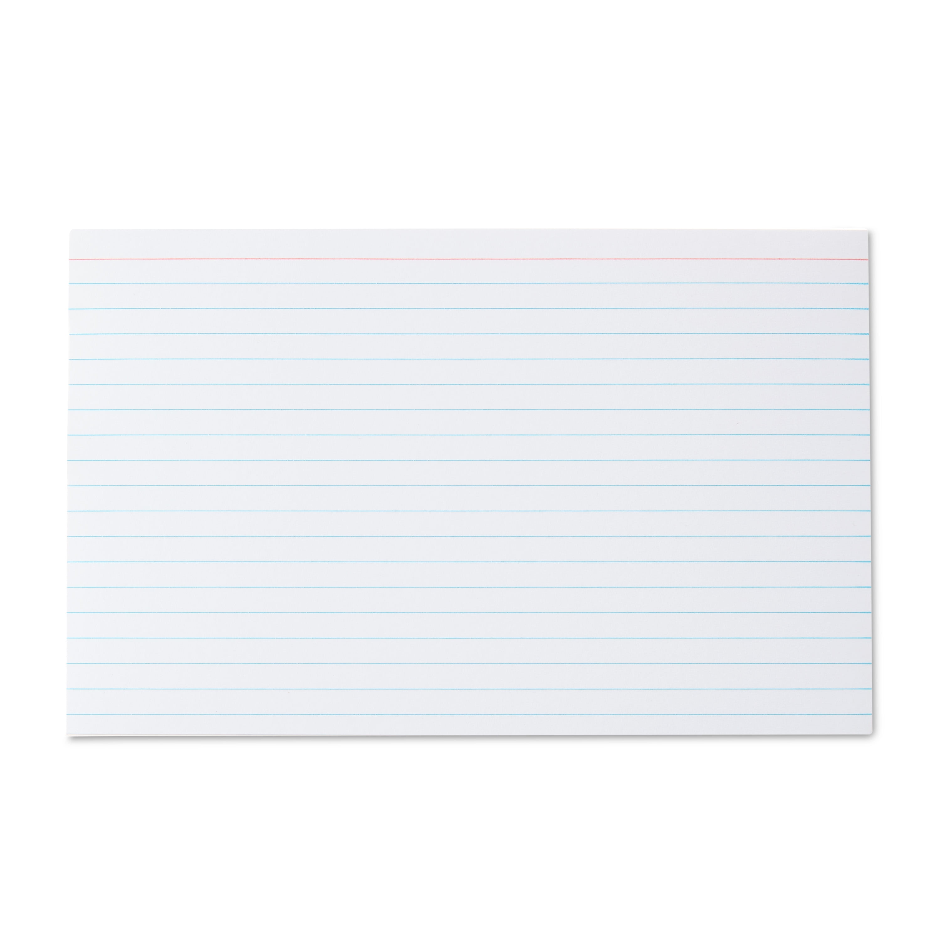 Pen+Gear Ruled Index Cards, White, 5"x 8", 100 Count