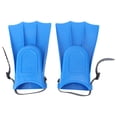 thumbnail image 1 of Kids Adjustable Flippers Fins Training Fins Swimming Diving Learning Tools (Blue), 1 of 9