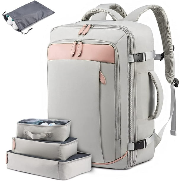 LOVEVOOK Travel Backpack, 40L Expandable Carry On Luggage Backpack