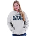 thumbnail image 3 of Fluent in Sarcasm Funny Attitude Hoodie Sweatshirt Women Men Brisco Brands X, 3 of 6