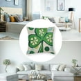 thumbnail image 5 of BANET St Patricks Day Set of 2 Decorative Outdoor Throw Pillows Cushion Covers Rustic Decor for Sofa Bed 12x12in, 5 of 7