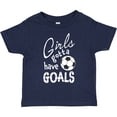 thumbnail image 3 of Inktastic Girls Gotta Have Goals Soccer Girls Toddler T-Shirt, 3 of 5