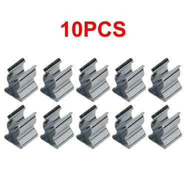 10Pcs Spring Terry Clips Clamp Tool Clips Snap Shed Open / Closed Pipes Clamp 6/10/12/16/19/25/28Mm Tube Fixing Clips
