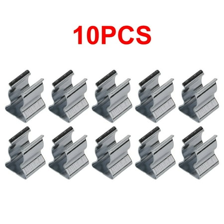 

10PCS SPRING TERRY CLIPS OPEN TYPE SPRING STEEL TOOL CLIPS HEAVY DUTY Straight outlet 20mm