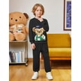 thumbnail image 5 of Arshiner Boys Camo Clothes 2 Piece Graphic Printed Sweatshirt and Pants Outfit Fall Winter Clothing Set, 5 of 6
