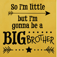 thumbnail image 3 of Inktastic So I'm Little, But I'm Gonna to be a Big Brother Tote Bag, 3 of 3