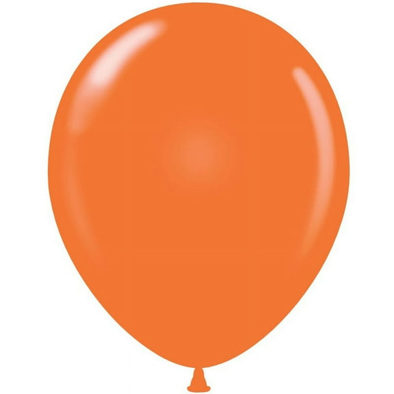 24 inch Tuftex Orange Latex Balloons (24 Pack) - Party Supplies Decorations