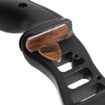 thumbnail image 4 of Traditional Bow Leather Self Adhesive Rest Silent Plate Backed Recurve Longbow, 4 of 8