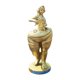 thumbnail image 3 of Adorno de gimnasio, figura de dama, escultura, centro de mesa, toma un martillo para tallar dorado, 3 of 9