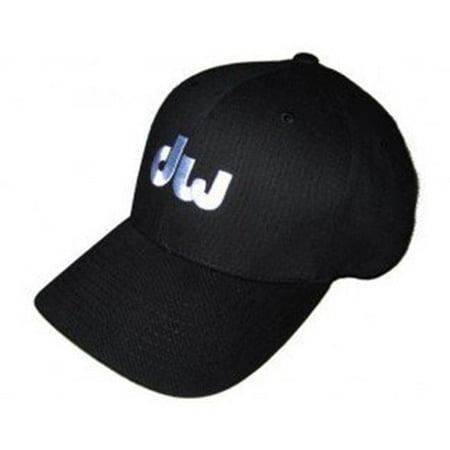 Drum Workshop PR10HAT04SM Logo Hat Black, 6 0.75 - 7.25 in. - Small & Medium