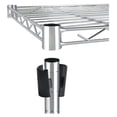 thumbnail image 4 of Heavy Duty 5-Tier Height Adjustable Metal Shelving Unit, 36'' L x 14'' W x 61.02'' H, (HKSHLF36146005CV4), 4 of 6