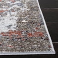 thumbnail image 3 of Safavieh History Kalina Distressed Area Rug, Light Gray/Terracotta, 5'3" x 7'7", 3 of 11