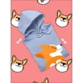 thumbnail image 3 of Welsh Corgi Puppy Bottom Hoodie Women -Image by Shutterstock, Female Small, 3 of 4