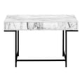 thumbnail image 6 of UrbanPro Computer Desk Home Office Laptop 48"L Work Metal White Marble Look, 6 of 9