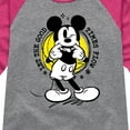 thumbnail image 3 of Disney - Let The Good Times Flow - Toddler & Youth Girls Raglan Graphic T-Shirt, 3 of 5