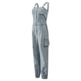 thumbnail image 3 of Innerwin Jumpsuits Sleeveless Women Long Pants Summer With Pockets Solid Color Romper Gray S, 3 of 7