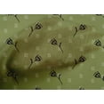 thumbnail image 4 of oneOone Organic Cotton Voile Fabric Line & Floral Block Print Fabric BTY 42 Inch Wide, 4 of 4