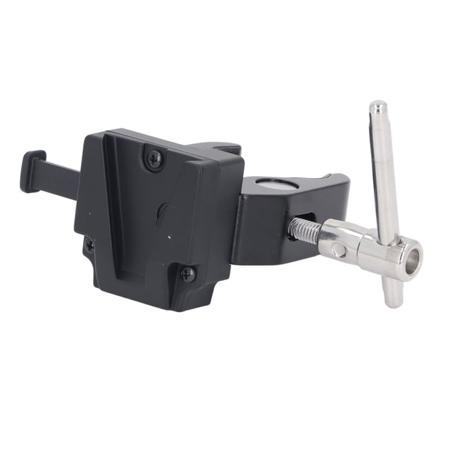 Adaptador de Batería de Bloqueo v de Montaje, Alumbra de Alumención V Montaje aluminio aluminio aprescura fuerte Ajustable para trípodo
