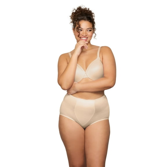 Cupid Women's 2pk Light Shaping Brief With Panel