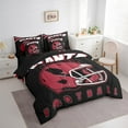 thumbnail image 2 of Erosebridal American Football Bedding, Eat Sleep Bed in a Bag, Sports Lover Reversible Bed Set, Microfiber Room Decoration, 7pcs, 2 of 5