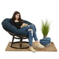 thumbnail image 3 of Classic Accessories Montlake Water-Resistant Papasan Cushion, 50 inch, Heather Fern, 3 of 10