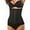 L, variant on SOATUTO Women Corset Waist Trainer Training Shaper Body Shapewear Underbust Cincher Tummy Belt Hourglass Body Shaper 3 Hooks - 3XL