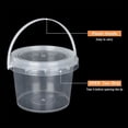thumbnail image 4 of HLONK 12Pcs Slime Containers with Lids Plastic Clear Slime Storage Containers Small Toy Storage Case with Handles Empty Slime Buckets Thickened Sealed Storage Bucket for Slime DIY Art Cra, 4 of 7