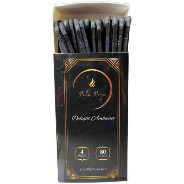 Decorative Wooden Matches 4In/10Cm 80 Count Long Matches For