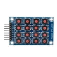 thumbnail image 1 of 8 Pin 4x4 Array 16 Buttons Keyboard Switch MCU External Expansion Module for Electrical Control, 1 of 5