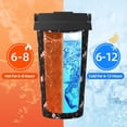 thumbnail image 5 of Logiee Flowers Print Stainless Steel Coffee Tumbler, Travel Coffee Mug, Insulated Coffee Mug with Lid, Spill Proof Coffee Cup, Portable Thermal Mug, 5 of 8