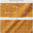 thumbnail image 2 of Soimoi Cotton Poplin Fabric Leaves & Azalea Floral Print Fabric by Yard 42 Inch Wide, 2 of 7