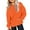 37#Orange, variant on Tween Girl Cute Oversized Hoodies Trendy Long Sleeve Pullover, Preppy Winter Teen Girls Sweatshirt Tops Black 100