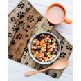 thumbnail image 3 of Brown Beige Kitchen Dish Towels for Drying Dishes Set of 3, Rustic Farmhouse Dog Paw Vintage Waffle Weave Microfiber Hand Tea Bathroom Towels Quick Dry & Absorbent Towel 12x12, 3 of 7