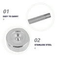thumbnail image 6 of WEUVEB Snap Fasteners Stainless Steel 25Sets Round 0.5x0.5x0.2in, 6 of 8