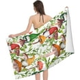thumbnail image 3 of Mushrooms Large Beach Towel - Plush Thick Cotton Pool Towel, Adult Beach Towels, 3 of 16
