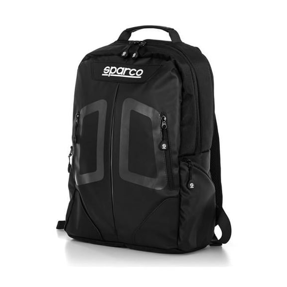 30 x 40 x 14 in. Zipper Closure Backpack Straps  Logo Stage Gear Bag, Black