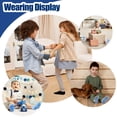 thumbnail image 5 of ELUTONG Toddler Socks Anti Skid with Grips Non Slip Crew Socks Boys Girls 12/24 Pairs Baby Kids Children 1-7 Years, 5 of 7