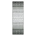 thumbnail image 2 of Haperlare Moroccan Area Rug Washable Living Room Rug Non-Slip Stain-Resistant Area Rug Bohomian Geometric Accent Rug, 2' x 6' Gray, 2 of 6