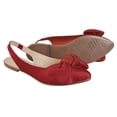 thumbnail image 2 of Balerina Para Mujer CASTALIA 124-88 Rojo Con Moño CASTALIA 124-88, 2 of 3
