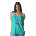 thumbnail image 2 of Happy  4Th Of July! Racerback Tank Women -Image by Shutterstock, Female Large, 2 of 4